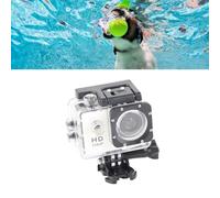 Cámara de Acción 1080HD 12MP, Grabadora de Vídeo Resistente Al Agua, Cámara Subacuática, para Actividades Deportivas Al Aire Buceo, Esnórquel con Kit de Accesorios de