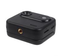 Cámara de acción 4K con pantalla abatible, estabilización de imagen HD para vlogging y ciclismo, compatible con montaje en el pecho, grabadora POV en primera persona para paracaidismo y deportes