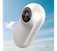 Cámara de acción 4K, soporte magnético WiFi Smartphone App Control remoto sin costuras y grabaciones rápidas para deportes y viajes (blanco)