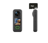 Cámara de acción 4K WiFi, Pantalla Control táctil 1,4 Pulgadas, cámara Deportiva, Lente ángulo 150 °, antivibración, IPX6, Resistente al Agua for Deportes Aire Libre(Add 128GB)