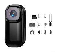 Cámara de acción ABS 4K con base magnética | Captura video 4K, WiFi integrado, montaje magnético, diseño compacto de 9,6 cm, ideal para deportes
