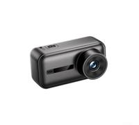 Cámara de acción compacta 4K para cámara deportiva Ultra HD WiFi con estabilización EIS para ciclismo, vlogging, soporte para casco, color negro, 3 x 2,8 x 5,8 cm
