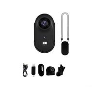 Cámara de acción compacta WiFi con diseño impermeable IPX7, grabación de video HD para aventuras de vlogging y ciclismo, incluye soporte para casco, varios colores (negro)