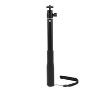 Cámara de acción de acción de mtlavismo Selfie Stick 3 Secciones 1/4 Pulgada Anti -Acción de acción Slip Action Pole de extensión con Material de aleación de Aluminio de Cabeza de