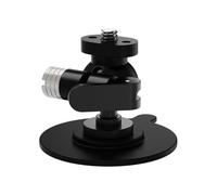 Cámara de acción de aleación de aluminio, montaje con ventosa, sistemas de liberación rápida, amplia compatibilidad, rotación de 360 grados, fuerte adherencia ajustable para una ventosa estable y