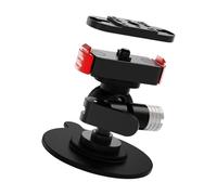 Cámara de acción de aleación de aluminio, montaje con ventosa, sistemas de liberación rápida, amplia compatibilidad, rotación de 360 grados, fuerte adherencia ajustable para una ventosa estable y