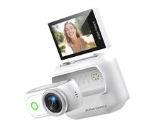 Cámara de acción de pulgar 4K de resolución con almacenamiento expandible de hasta 128 G, perfecta para actividades de viaje, cámara pequeña de mano