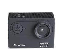 Cámara de acción Full HD WiFi 60fps, 5MP CMOS, LCD 2", IPX8 impermeable, MicroSD hasta 32GB