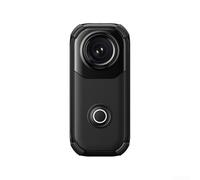 Cámara de acción impermeable 4K, grabadora deportiva de lente gran angular para aventuras al aire libre, ciclismo y vlogging de mascotas, clasificación IP65 con aplicación (negro 01)