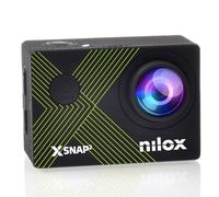 Nilox Cámara de acción 4K Ultra HD 8MP Pantalla LCD 64GB Estabilizador WiFi Negra