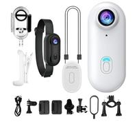 Cámara de acción para el pulgar - Cámara de acción Gosnap, cámaraa portátil | Dispositivo Vlogging compacto impermeable 1080P, gran angular de 170° para motocicleta, bicicleta, ciclismo, gimnasio, s