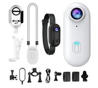 Cámara de acción portátil genérica - Cámara Corporal | Cámaras con grabación de Audio | Acción Pulgada | Dispositivo Vlog portátil Impermeable Gran Angular 170° para Deportes Moto Senderismo Viaje