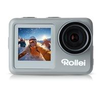 Cámara de Acción, Rollei Actioncam 9s Plus Cámara Deportiva 4K 60fps Estabilización Camara Subacuática Impermeable 40M con Sensor de 1/2,5 Pulgadas Pantalla Táctil con Accesorios para Deporte Buceo
