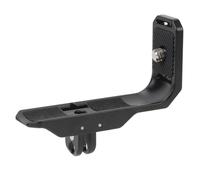 Cámara de Acción Soporte Horizontal Lateral 1/4 Puerto Carga Plegable 4/X3 y X4 Montaje Horizontal para, Adaptador Magnético Compatible con Trípode Acoplable Selfie Vlogging,