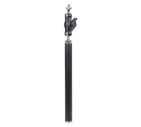 Cámara de acción y soporte para teléfono, rosca interior de 1/4 pulgadas, barra de extensión de tubo, diseño de metal para configuraciones seguras de transmisión en vivo, soporte para micrófono