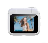 Cámara de acción Y360 4K HD compatible con montaje en pecho, ventosa, poste de mano y otros accesorios estándar para imágenes dinámicas (blanco)