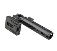 Cámara de agarre superior con frío para cámara de vídeo jaula para montar cámaras DSLR videocámaras externas