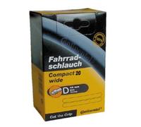 Cámara de aire con válvula dunlop Continental Compact Wide 20 x 1.75-2.125 40 mm (50/62-406) 20 "x1,75/2,125