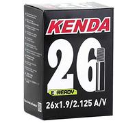 Cámara de Aire para Bicicleta - Válvula Schrader de 28 mm - 26 x 1.9/2.125 - Espeso de 1 mm - Cámara de Bicicleta Antipinchazos con Autosellante Incorporado - Negro - Kenda