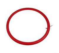 Cámara de aire ultraligera de 48 mm, válvula para neumáticos de bicicleta de montaña de 26, 27,5 y 29 pulgadas, resistente al aceite y al agua, robusta, para viajes todoterreno, color rojo (29 x 1,9