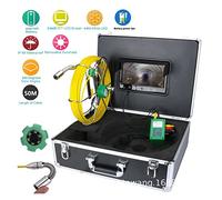Cámara de Alcantarillado, 9 pulgadas 2 2 mm Cámara de alcantarillado impermeable con localizador de endoscopio industrial Endoscopio Inspección de videos Sistema de cámaras TV 20M 50M(F9300-40M)