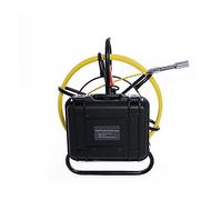 Cámara de alcantarillado, Cámara de inspección de tuberías de rotación de 360 ° con pantalla IPS de 9 pulgadas HD 1080P IP69 12 LED cámara de drenaje de plomería impermeable serpiente con DVR(50m,No