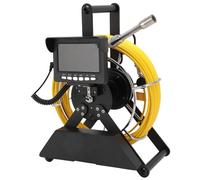 Cámara de Alcantarillado de 100 Pies, 16 GB de la Línea de Inspección de Alcantarillado de Tubo de Drenaje con un Monitor de 4.3 Pulgadas para Inspección Industrial (Enchufe de