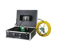 Cámara de Alcantarillado, Endoscopio industrial de alcantarillado de drenaje de 7 pulgadas con DVR Video 2 2 mm Endoscopio industrial impermeable endoscopio de detección de videos Sistema de cámara Má