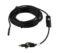 Cámara de alcantarillado subacuática de grado profesional 5 de 5 mm diseñada para trabajar con dispositivos Android (B-5M)