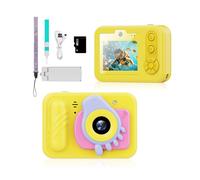Cámara de aventura para niños, pantalla LCD de 2.4 pulgadas, tarjeta de memoria de 32 GB, juegos integrados, efectos divertidos para pequeños fotógrafos, cámara submarina para niños