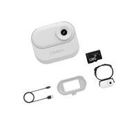 Cámara de banda para el cuello de animales 1080P completa 720P con atractivo dispositivo de carga portátil para ciclismo y creación de video, 128 GB de almacenamiento, cámara para mascotas con poca