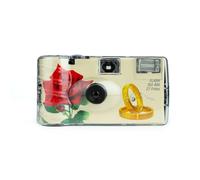 Cámara Desechable de Un Solo Uso con Flash 400 27 Rosa con Anillos