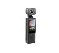 Cámara de Bolsillo Deportiva WiFi 2K con Enfoque Automático, Estabilizador Gimbal, Grabadora de Conductor, Cámara de Acción Digital para Vlogging,