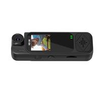 Cámara de bolsillo portátil 2K giratoria de 180 grados, grabadora de video digital portátil, para ciclismo, deportes, viajes, videocámara para ciclismo