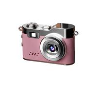 Cámara de bolsillo portátil de estilo retro 1080P para vlog de viaje con pantalla LCD de 0.96 pulgadas, cámara de viaje portátil con pantalla LCD