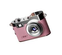 Cámara de bolsillo portátil de estilo retro 1080P para vlog de viaje con pantalla LCD de 0.96 pulgadas, cámara de viaje portátil con pantalla LCD