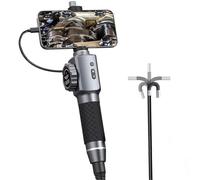 Cámara de boroscopio articulada bidireccional 5, mm y 210° for tableta, con grabación vídeo sonido 2,0 MP(6.2mm Lens)