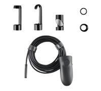 Cámara de boroscopio Endoscopio industrial impermeable Sonda de 5, 5 mm para reparación de automóviles Cámara de inspección de endoscopios Inspección de tuberías de automóviles recargables