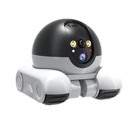 Cámara De Botes De Blinky, Robot De De 1080p Du-Al-Lens BOT BOT Blinky BOT, 360 ° CAM Mobile Security CAM, Reserva De Baterías De Larga Duración, Seguimiento De IA, para Niños, Mascotas,