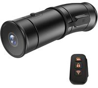 Cámara de casco de motocicleta de doble lente 4K con DVR 2K, IP67 impermeable, EIS antivibración, grabación en bucle y montaje, grabadora de video deportiva de acción para motocicleta/bicicleta