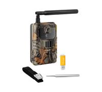 Cámara de caza - 8 MP - Full HD - 44 IR-LED - 20 m - 0,3 s - LTE con amplificador GSM | Stamony