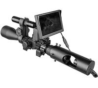 Cámara de Caza Visor Nocturno Mira telescópica Caza Óptica Mira táctica 850nm Infrarrojo LED IR Dispositivo de visión Nocturna a Prueba de Agua