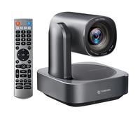 Cámara de Conferencia PTZ con Zoom Óptico de 20x, Cámara de Transmisión en Vivo TONVEO USB/HDMI/LAN IP, de Videoconferencia 1080P 60fps Trabajo con Zoom Team vMix OBS Facebook Youtube