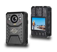 Cámara de cuerpo de policía HD de 1440P, tiempo de grabación de 17 horas, cámara de batería de 3600 mAh, grabación de audio y video de memoria de 64 G, visión nocturna, cifrado de datos para registro