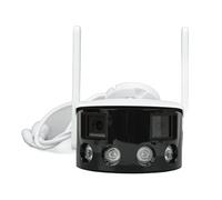 Cámara de Doble Lente WiFi 180° Vista CCTV 100-240V para Estanque de Peces (Enchufe de la UE)