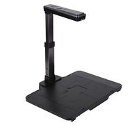 Cámara de Documentos, Escáner de Libros, Escáner Superior HD 5 MP Portátil USB Doc Cam, Tamaño de Captura A4 con Luz LED para Tarjeta de Identificación, Libro de Imágenes, para Educación a Distancia,