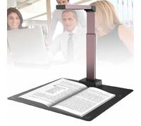 Cámara de documentos, escáner de libros HD A3/A4 de 20 MP con enfoque automático, salida multiformato, síntesis hacia adelante y hacia atrás, disparo continuo inteligente