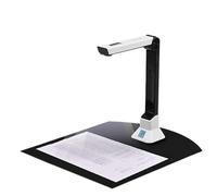 Cámara de documentos para profesores y aulas Cámara de documentos for profesores, escáner de cámara de documentos USB portátil con soporte escáner de fotos Doc Cam formato HD A4 de 8MP para la enseñan