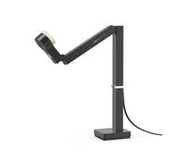 Cámara de documentos para profesores y aulas Cámara de documentos USB 4K y cámara web de 12 MP con luz LED y micrófono, hasta 60 fps, automática, for enseñanza remota, en para la enseñanza y el aprend