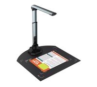 Cámara de documentos para profesores y aulas Escáner de libros portátil con soporte de extensión, cámara de documentos USB de 12MP, Zoom OCR for ordenador portátil de tamaño A3/A4, herramienta de pint